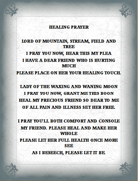 HEALING PRAYER